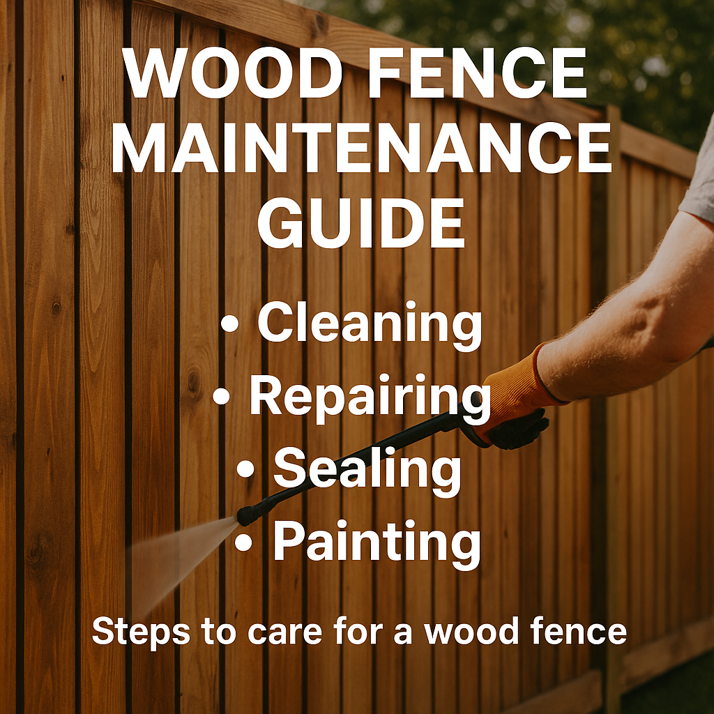 Wood Fence Maintenance Guide